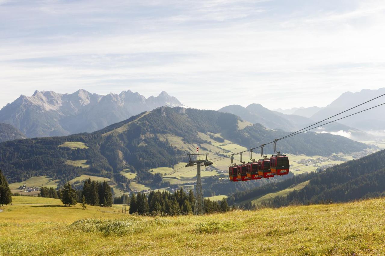 Pension Haus In Der Sonne Fieberbrunn Eksteriør bilde